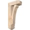 Ekena Millwork Legacy Arts and Crafts Smooth Bracket w/ Offset Brace, Douglas Fir, 5 1/2"W x 14"D x 26"H BKT0604X14X26LEC03SDF - alternate 1